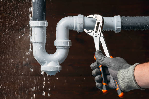 Professional Water Line Repair technician working in Hudson, WI